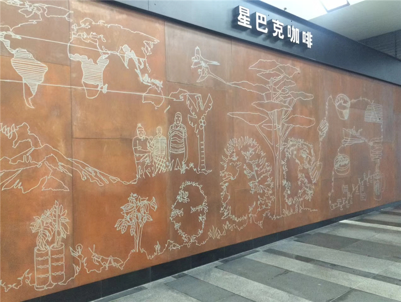 沧县耐候钢幕墙
